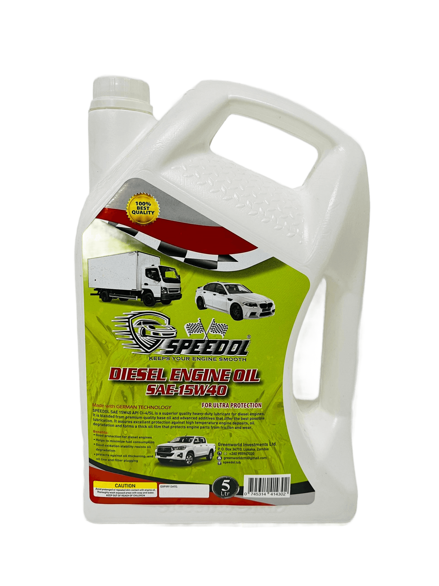 DIESEL ENGINE OIL SAE 15W40 